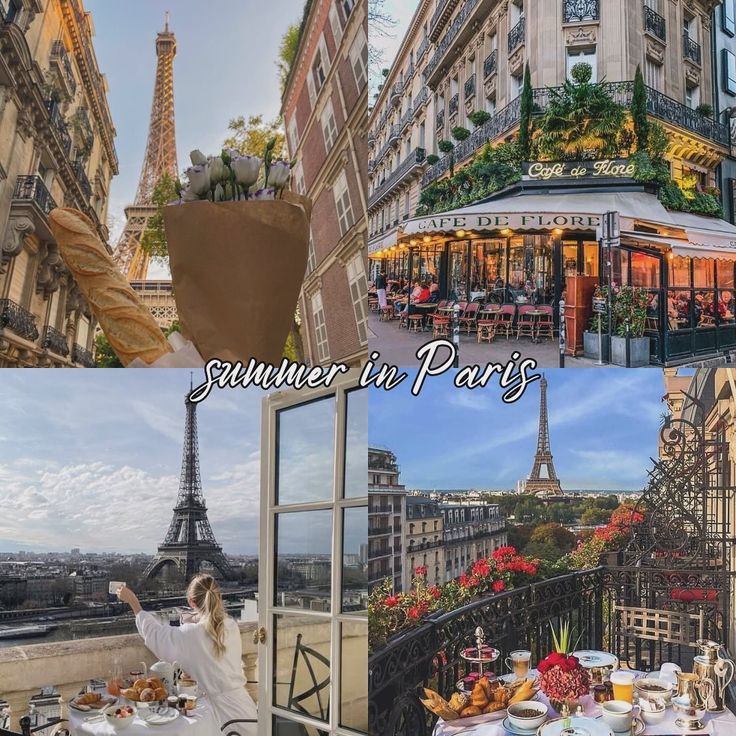 Paris en été- source Pinterest.
