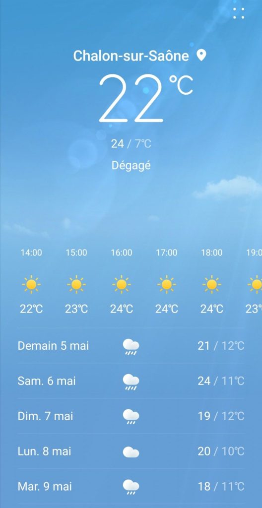 météo France l'application qui voit la pluie et le beau temps